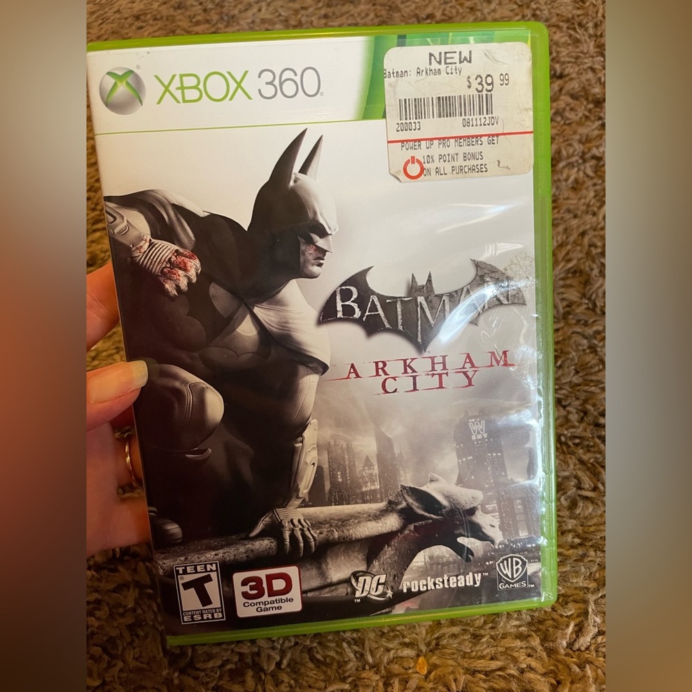 XBox 360 Batman Arkham City video game